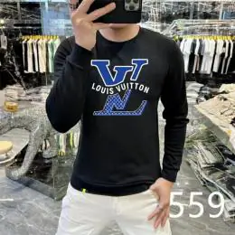 louis vuitton lv sweatshirt manches longues pour homme s_1259762